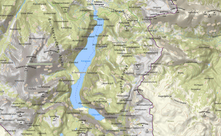 Seenbericht Berchtesgadener Land